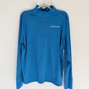 🔵 Peloton Quarter Zip Performance Pullover – Men’s Large 🔵
